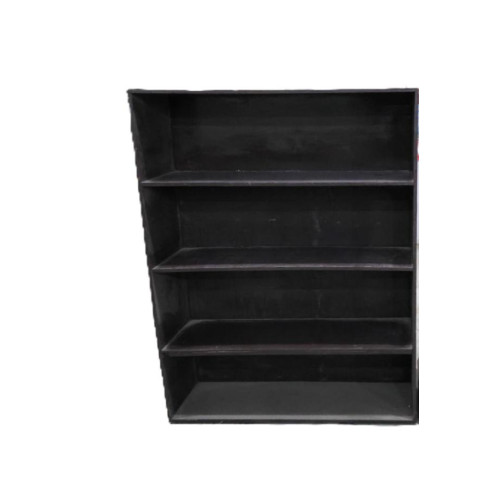 Wooden Bookshelf Cum Shoe Rack – 4 Shelf Multipurpose Storage Unit