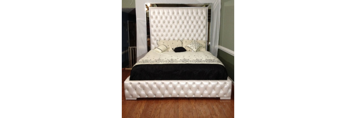 Designer bed with High Head Board