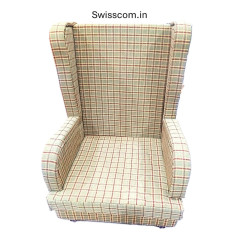 High Back Single Seater Sofa – Luxury Comfort with Royal Support