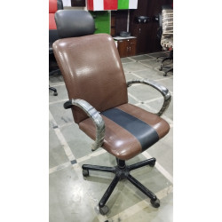 Brown & Black Office Chair