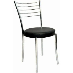 S.S. Frame Chair with Round Seat S.S. Frame Chair with Round Seat