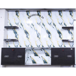 TV Unit 6' x 5' – Modern Wall-Mounted Entertainment Unit