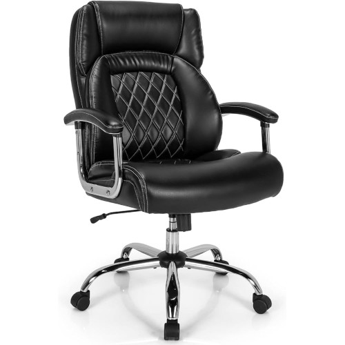Metal Office Chair with High-Quality Cushioning – Strong, Comfortable & Long-Lasting